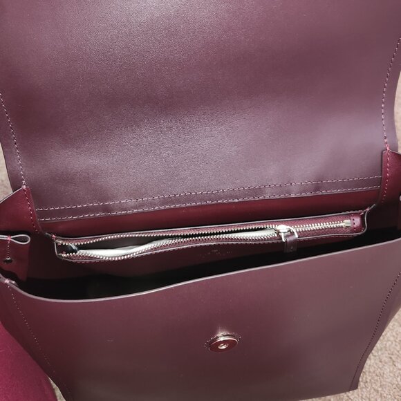 NWT Kate Spade  Backpack Megyn Somerville road chcltchery Burgundy Backpack - Picture 11 of 16